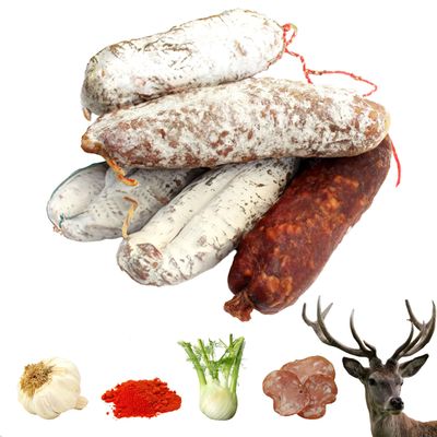 Gourmet Selection Of Saucisson Sec From The Savoire From Urban Merchants, Approx 850g