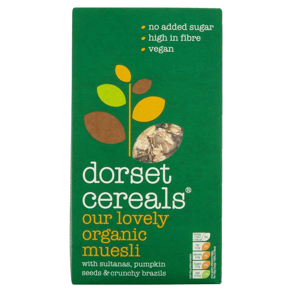 Dorset Cereals Organic, 600 g