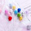 Ercadio Balloon Cupcake Toppers 6 Colors Resin Round Shape 3D Balloons Cake Picks Baby Shower Boys Birthday Party Cake Decoration Supplies 12 PCS view 4