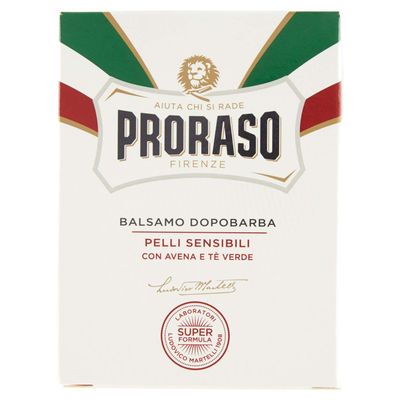 Proraso White Aftershave Conditioner for Sensitive Skin, 100 ml
