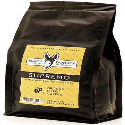 Black Donkey - 500g Ground Coffee | Finest Colombian Arabica