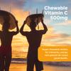 Healthspan Vitamin C 500mg (160 Chewable Tablets) | Supports Immune & Nervous Systems | Boosts Energy Levels & Psychological Function | Added Natural Citrus Bioflavonoids | Free of Aspartame | Vegan view 3