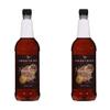 2 x 1 Litre Sweetbird Coffee, Cocktail, Cooking, Iced Tea Drink Syrup Multi Flavours (2 x French Vanilla) view 1