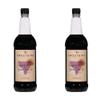 2 x 1 Litre Sweetbird Coffee, Cocktail, Cooking, Iced Tea Drink Syrup Multi Flavours (2 x Passionfruit Lemon Iced Tea) view 1