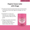 Sweet Revolution Organic Cacao Latte with Chaga Barista Blend (1 x 100g) tub. Gluten Free, Dairy Free, Refined Sugar-Free. view 3