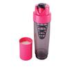 oliveware Gym Shaker 750 ml with Extra Compartment,BPA Free Plastic & 100% Leak proof, Ideal for Protein, Set of 1 - Pink view 2