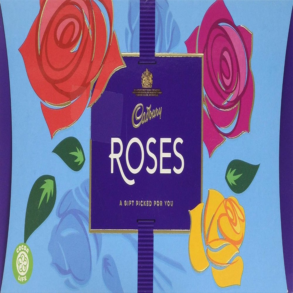 Cadbury Roses Chocolate Gift Carton, Assorted Miniature Milk Chocolates, The Perfect Mothers Day Gift, 275 g (Pack of 1)