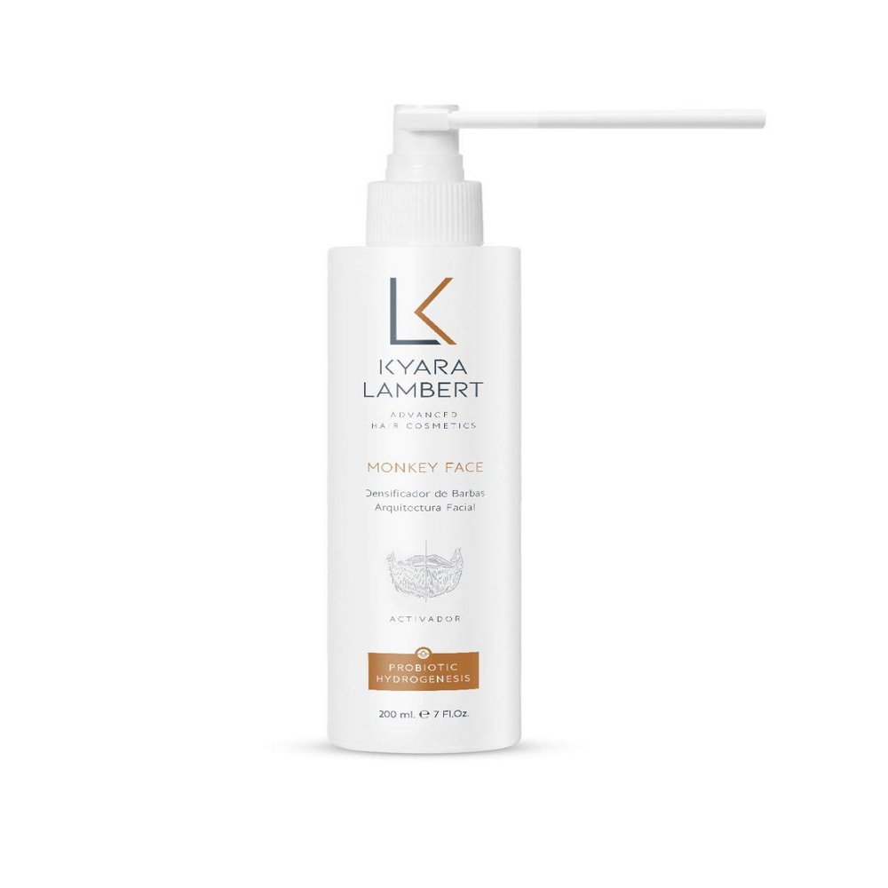 Kyara Lambert - Monkey Face Beard Thickener, 200 ml | Lush Beard | Stimulates Beard Growth for Men