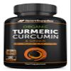 Organic Turmeric Capsules High Strength and Black Pepper with Active Curcumin with Ginger 1380mg - Advanced Tumeric - Each 120 Veg Capsule is Organic (2 Capsules per Serving) view 1