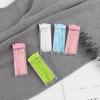 AKOAK 5 Boxes (Approx. 250pieces) Food Grade PP Boxed Double-Headed Portable Plastic Toothpick Cleaning and Nursing Dental Floss Stick Interdental Brush (Random Color) view 4