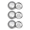 3Pcs Electric Shaver Replacement Rotary Blades Compatible with HQ2, for 3 Head Models 650TX 550TL and 2 Head Models 105DB, 110DB, 201DB, 282XL, 242LC view 1