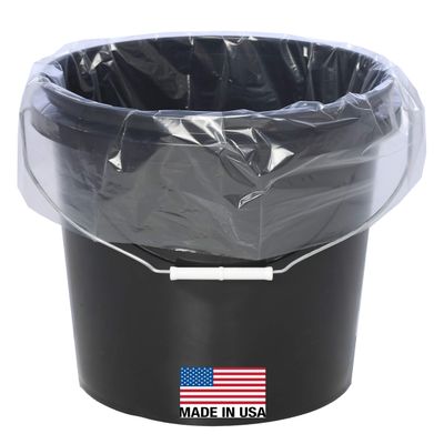 5 Gallon Bucket Liner Bags for Marinating and Brining, Food Grade, BPA Free, Extra Heavy Duty Leak Proof 10/Roll