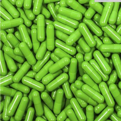 DR T&T 10000 Empty Gelatin Capsules Capsule Size 0 Lime Flavored Light Green Size 0 size0