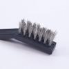 Utoolmart 17/18 cm Loong Bristles Working Width 1.3cm Working Length 3.5cm Stainless Steel Brush Plastic Handle Professional Cleaning Brush Hand Tools 10pcs view 2