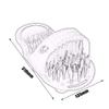 1PCS Shower Foot Feet Cleaner Scrubber Washer Foot Massage Health Care Household Bathroom Stone Massager Slipper Blue view 2