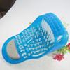 1PCS Shower Foot Feet Cleaner Scrubber Washer Foot Massage Health Care Household Bathroom Stone Massager Slipper Blue view 3