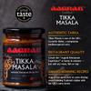 Aagrah Tikka Masala Tarka Indian Curry Cooking Sauce - Authentic Restaurant Recipe Base - Medium Heat - 270g Jar Serves 3-4 - Pack of 6 view 2