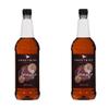 2 x 1 Litre Sweetbird Coffee, Cocktail, Cooking, Iced Tea Drink Syrup Multi Flavours (2 x Vanilla) view 1