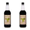 2 x 1 Litre Sweetbird Coffee, Cocktail, Cooking, Iced Tea Drink Syrup Multi Flavours (2 x Jasmine Lime Iced Tea) view 1