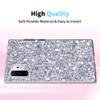 OKZone Compatible Samsung Galaxy Note 10 Plus Case [with HD Screen Protector], Bling Glitter Design Soft Gel TPU Silicone Skin Cover Anti-scratch Protective Case for Galaxy Note 10 Plus (Silver) view 4