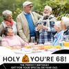 68th Birthday Decorations Toilet Paper for Men & Women - Funny Design Novelty Great Hilarious Gag Laugh Eco-Friendly, Ultra Soft & Comfortable Perfect for Birthday Christmas & Party Supplies view 4