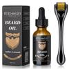 Ebeizi Beard Growth Kit, Beard Growth Oil Activator Serum, Beard Roller for Men, Derma Roller for Men, Beard Grooming Tools for Beard Rapid Growth and Thickening view 1