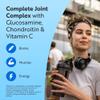 Nutravita Glucosamine and Chondroitin - 180 Capsules - Glucosamine and Chondroitin High Strength - 6-in-1 Complex with Added Vitamin C, Turmeric, Ginger & Rosehip - Food Supplements Made in The UK view 2