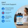 Nutravita Glucosamine and Chondroitin - 180 Capsules - Glucosamine and Chondroitin High Strength - 6-in-1 Complex with Added Vitamin C, Turmeric, Ginger & Rosehip - Food Supplements Made in The UK view 3