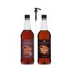 Sweetbird 2 x 1L Caramel & Salted Caramel Coffee & Cocktail Syrup & Pump (1 Pump) view 1