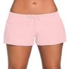ChinFun Women's Board Shorts Swimswear Bottoms Tankini Swim Bathing Briefs Swimsuit Boardshorts Beach Trunks with Liner, Size Improved-light Pink, XL view 1