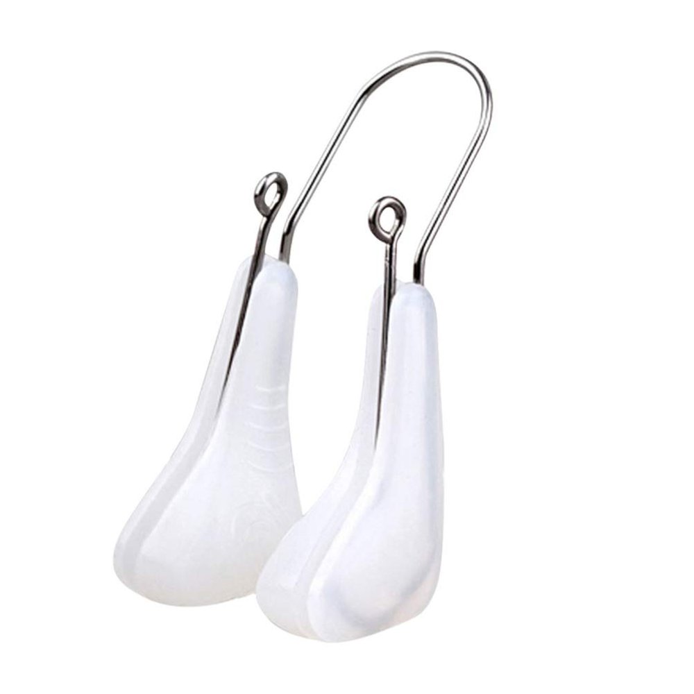 Nose Bridge Straightener Women Nose Shaping Tool Women Nose Bridge Clip Slimming Nose Corrector Nose Beauty up Shaper Nose up Tool Nose up Clip Lady Tools Miss Nose Clip Soft White