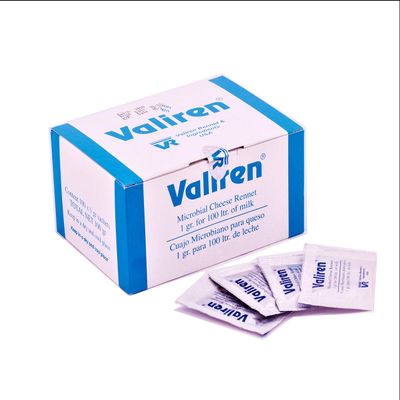 Microbial Rennet Pack of 5 sachets x 1g Use one Sachet for 100 LTR of Milk