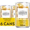 The London Essence Co. Original Indian Tonic, Premium Cocktail Mixer, 150ml, Pack of 6 cans, No Artificial Colours Preservatives or flavours, Low Calorie view 1