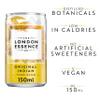 The London Essence Co. Original Indian Tonic, Premium Cocktail Mixer, 150ml, Pack of 6 cans, No Artificial Colours Preservatives or flavours, Low Calorie view 3