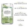 The London Essence Co. Blood Orange & Elderflower Tonic, Premium Cocktail Mixer, 150ml, Pack of 6 cans, No Artificial Colours Preservatives or Flavours, Low Calorie view 4