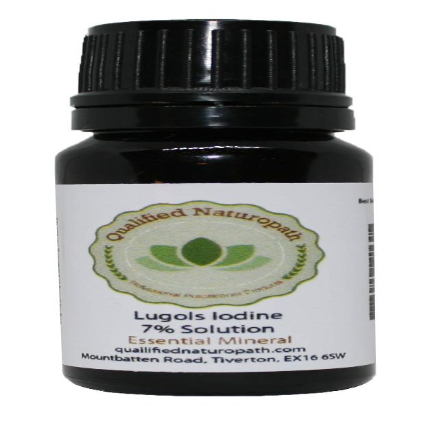 Lugols Iodine Solution 7% - 10ml - with Dripper/Dropper Top