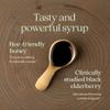 New Chapter Elderberry Syrup, 24 Servings, Immune Defense for Kids (4+) & Adults, 64x Concentrated Black Elderberry + Grade A Honey, No Corn Syrup, Non-GMO, Gluten Free view 4
