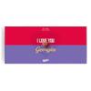Milka Schokolade Personalisiert - Heart-shaped chocolates, chocolate gifts with hazelnut nougat cream filling (220 gram, Milka) view 4