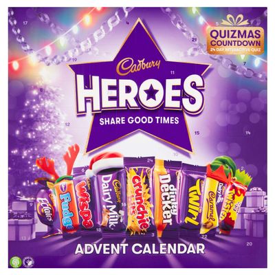 Cadbury Heroes Christmas Chocolate Advent Calendar 230g