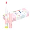 VITAMMY Smile Kids Sonic Toothbrush (Pink-Bunny) Available in 4 Different Animal Patterns & Colours for Children Aged 3yrs + view 1