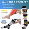 Aoliks 6 Pairs Compression Socks for Women and Men, Support Knee High Socks for Nurses,Athletic,Flying view 2