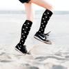 Aoliks 6 Pairs Compression Socks for Women and Men, Support Knee High Socks for Nurses,Athletic,Flying view 4