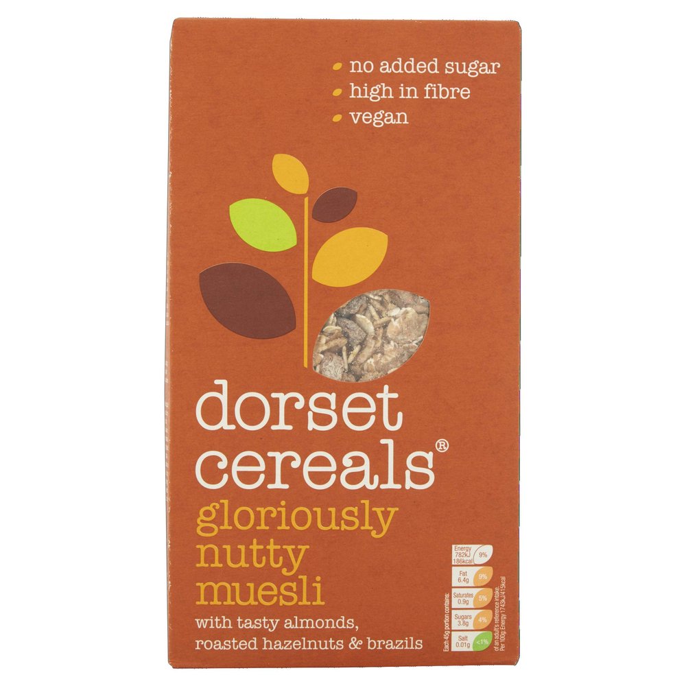 JORDANS Dorset Cereals Gloriously Nutty Muesli, 500g