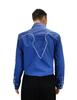 thecostumebase Seth Superbad Shirt Costume Movie Adult Cowboy Super Bad Jonah Hill (L) Blue view 4