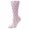 Cutieful 'Knee High Compression Socks 8-15 mmHg' Footwear - Pink - Shoe Size: 5-11 view 1