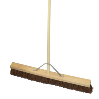 Faithfull Stiff Bassine Broom With Stay - 90cm (36in) Multi Colour