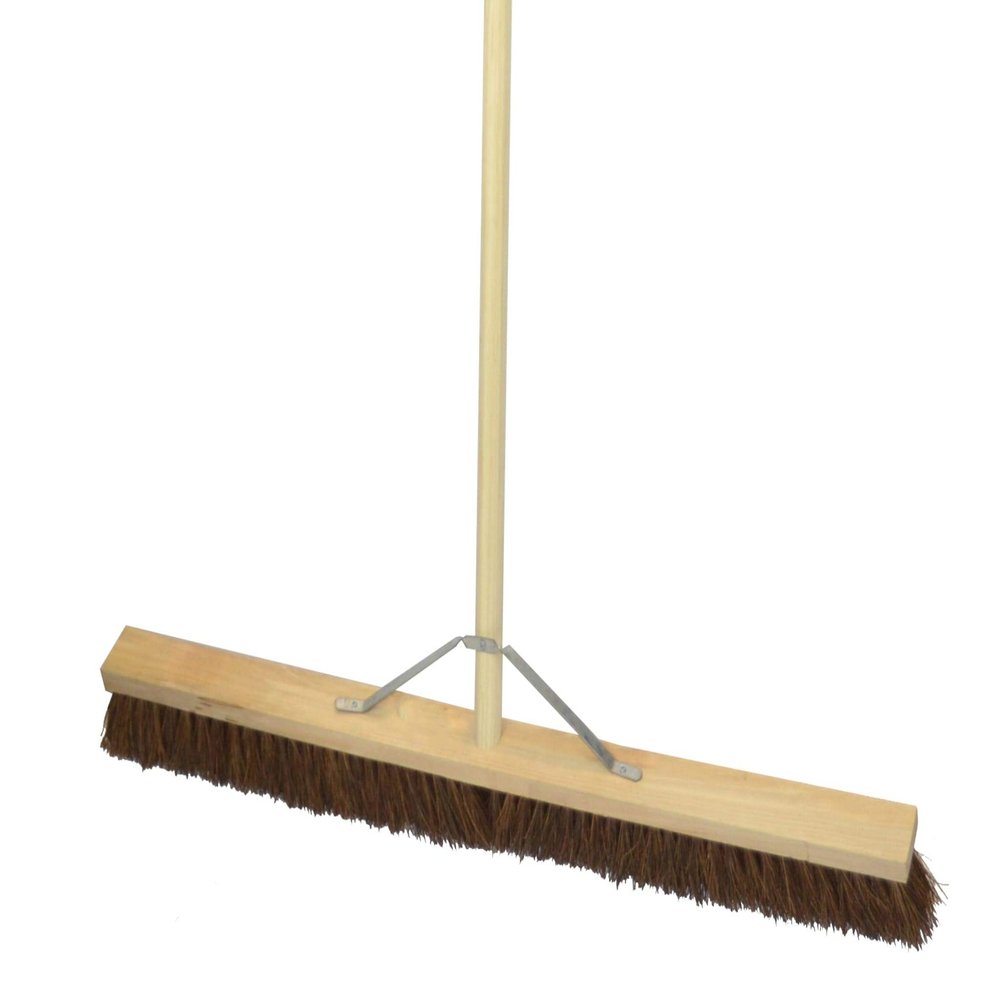 Faithfull Stiff Bassine Broom With Stay - 90cm (36in) Multi Colour