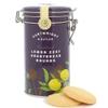 Cartwright & Butler Lemon Zest Shortbread Rounds Tin, Clip-Lid Tin, Soft and Crumbly All Butter Shortbreads view 1