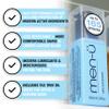 men-u Ultra-Concentrate Formula High Performance Vegan Shaving cream 100ml for Men plus REFILL Bottle with high proportion of modern active ingredients view 3