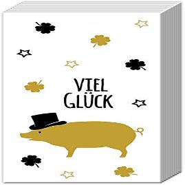 2 packs of IHR Paper Pocket handbag Tissues - MR PIG gold Wedding Ascot Top Hat